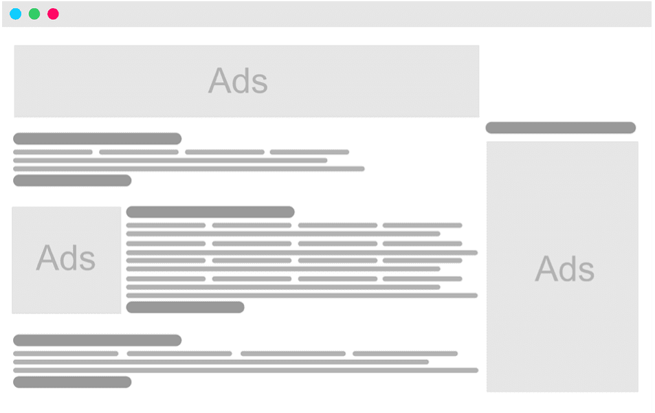 Ads bought in RON or ROS.