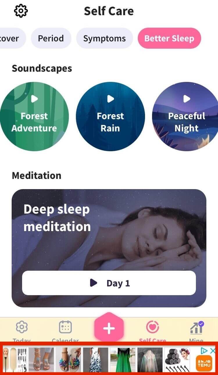 Display banner ad on a mobile app.